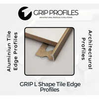 Aluminum Tile Edge Trim Profiles - Color: Silver