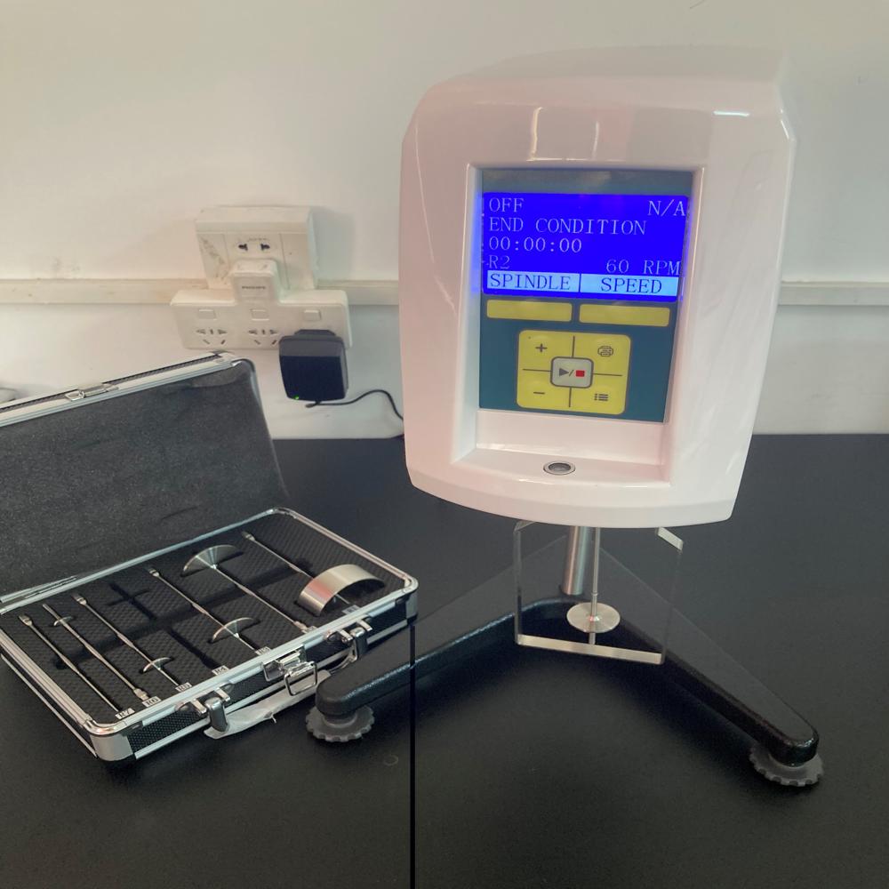 Dh-hadv-1 Hot Electronic Digital Lcd Display Viscometer - Ms Material, White Color, Automatic Operation, 220-240 Volt Voltage | High Accuracy Measurement, Rich Display Content, Intuitive Operation, Optional Temperature Probe, Multi-unit Viscosity Measurement