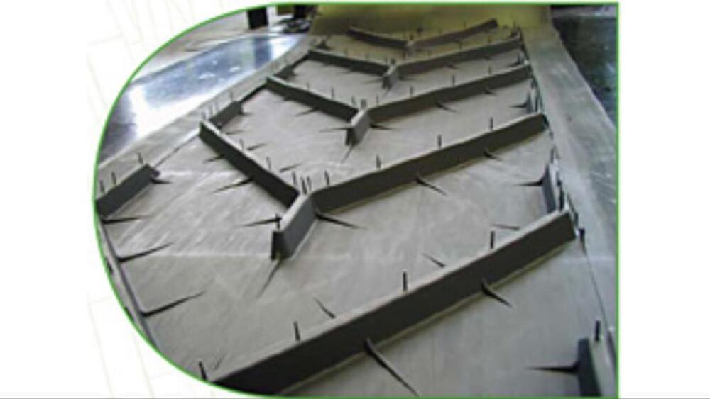 YY profile Chevron Conveyor Belts