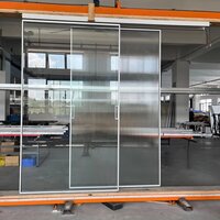 Glass Sensor Door Single Leaf