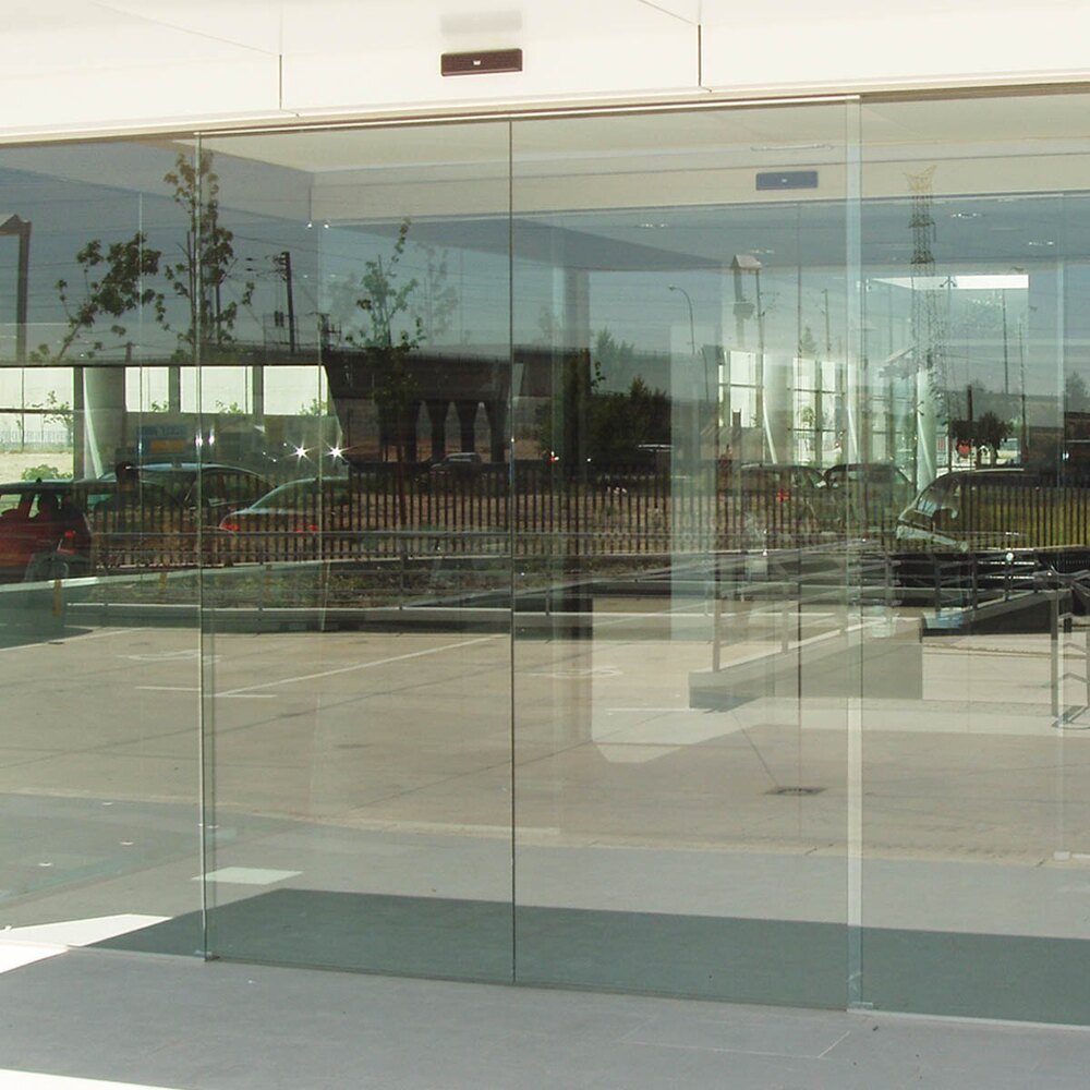 Glass Sensor Door Single Leaf - Frame Material: Aluminum Alloy
