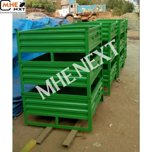 Metal Steel Pallet - Color: Green