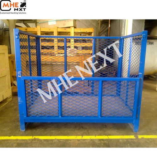 Metal Steel Pallet - Color: Green