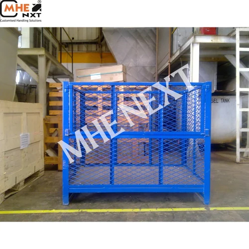 Metal Steel Pallet - Color: Green