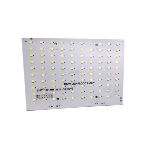 100 W Flood Light Led Pcb - Base Material: Alumunium
