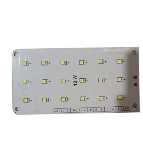 18 W Led Pcb - Base Material: Alumunium