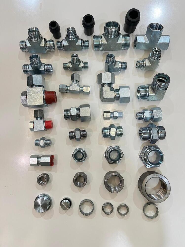 Hydraulic Adapter - Body Material: Steel