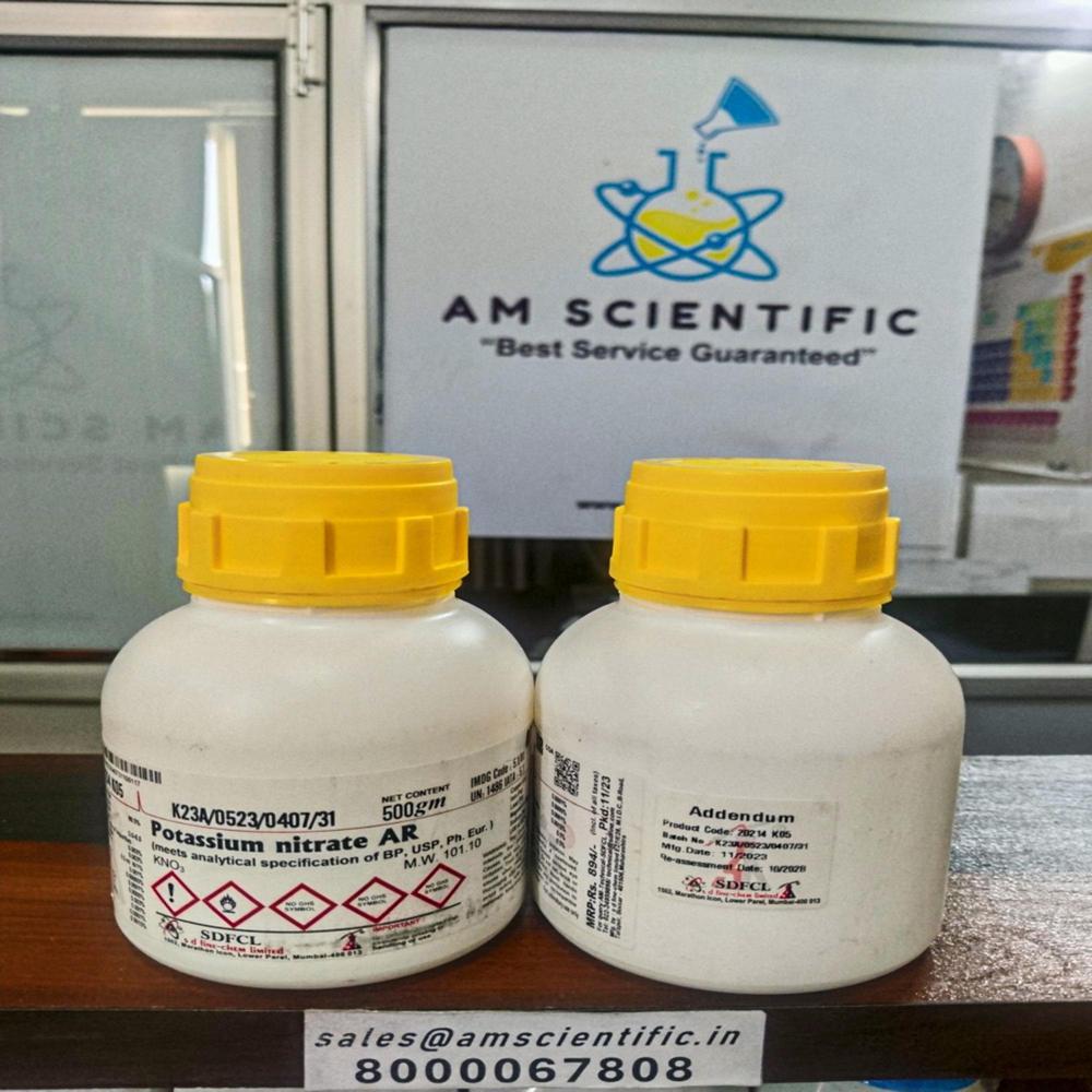 Potassium Nitrate Ar 500g (meets Analytical Sp - Cas No: 7757-79-1