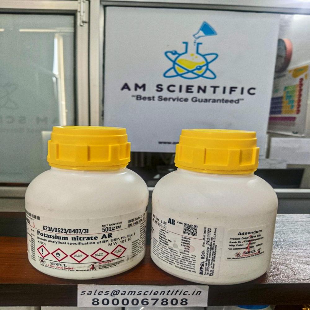 Potassium Nitrate Ar 500g (Meets Analytical Sp - Cas No: 7757-79-1
