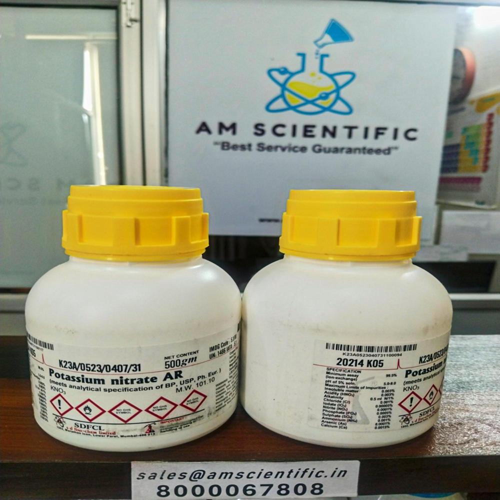 Potassium Nitrate Ar 500g (Meets Analytical Sp - Cas No: 7757-79-1