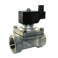 Stainless Steel Solenoid Valve - 1/2 Inch, Diaphragm Two-way Valve For Medium Pressure | Designed For Water Handling, 100°c Medium Temperature