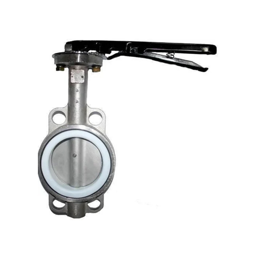 Stainless Steel Butterfly Valve - Power: Pneumatic