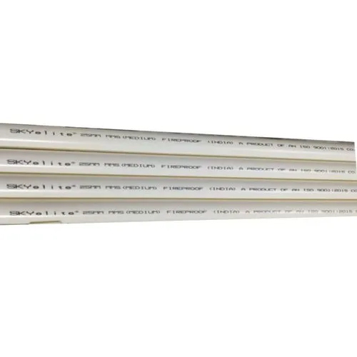 White Pvc Electrical Conduit Pipe