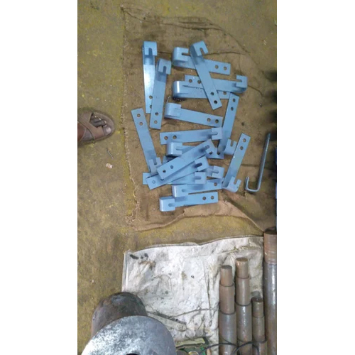 Conveyor Idler Roller Frame - Color: Silver