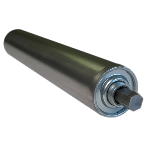 Industrial Conveyor Roller - Color: Silver