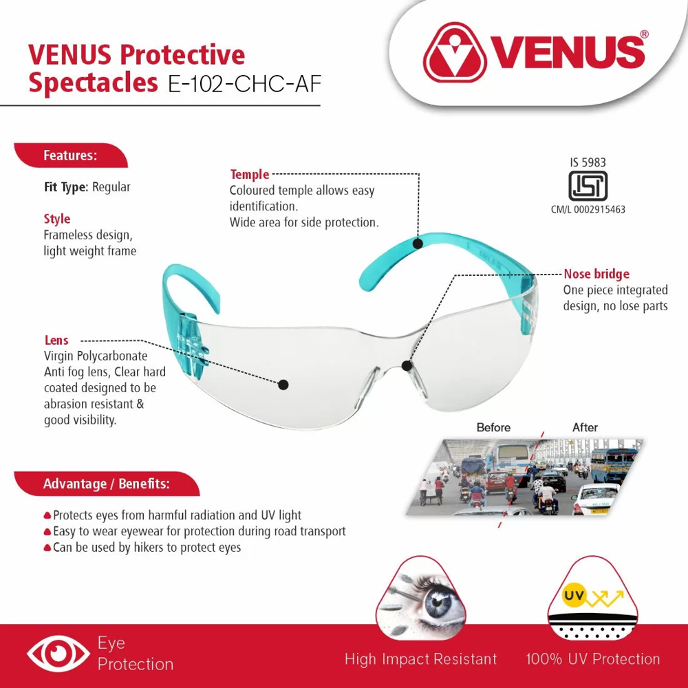 Venus Safety Goggles 102