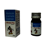 Albendazole 200mg + Ivermactin 3mg Suspension - Drug Type: General Medicines