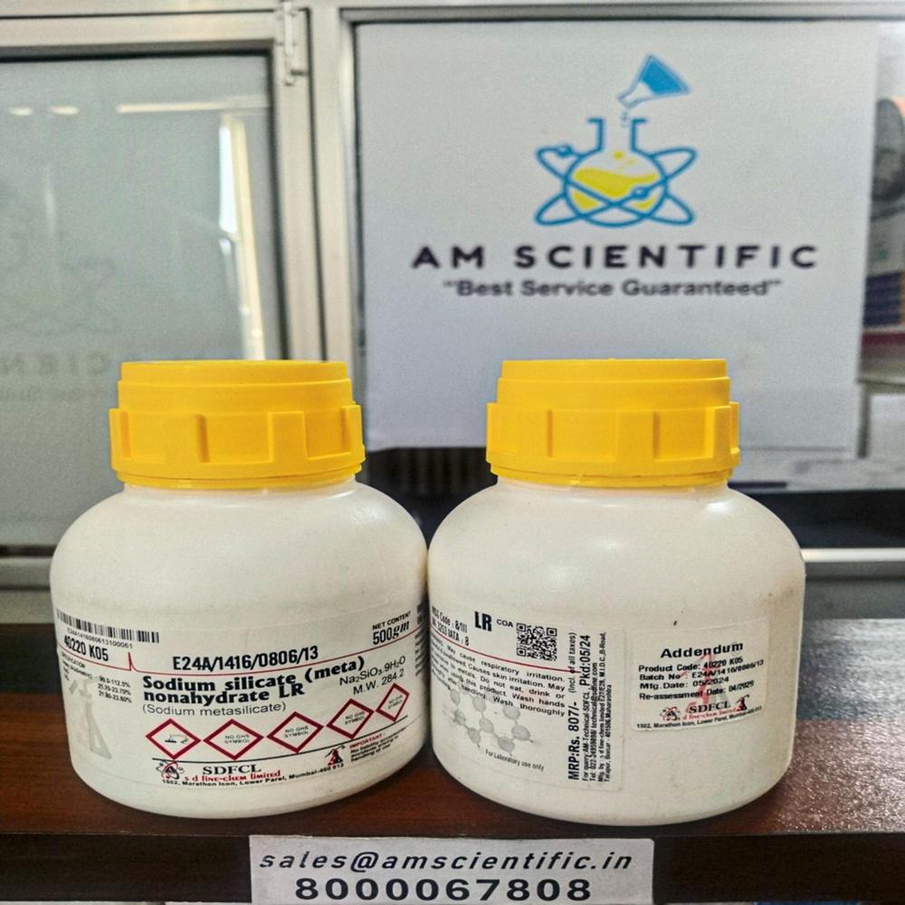 Sodium Silicate (Meta) Nonahydrate 500g ( - Cas No: 13517-24-3