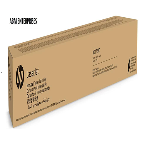 HP W9172MC LaserJet Yellow Managed Toner Cartrige