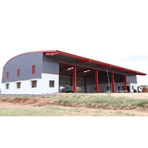 Prefabricated Warehouse Structure - Color: Multicolor