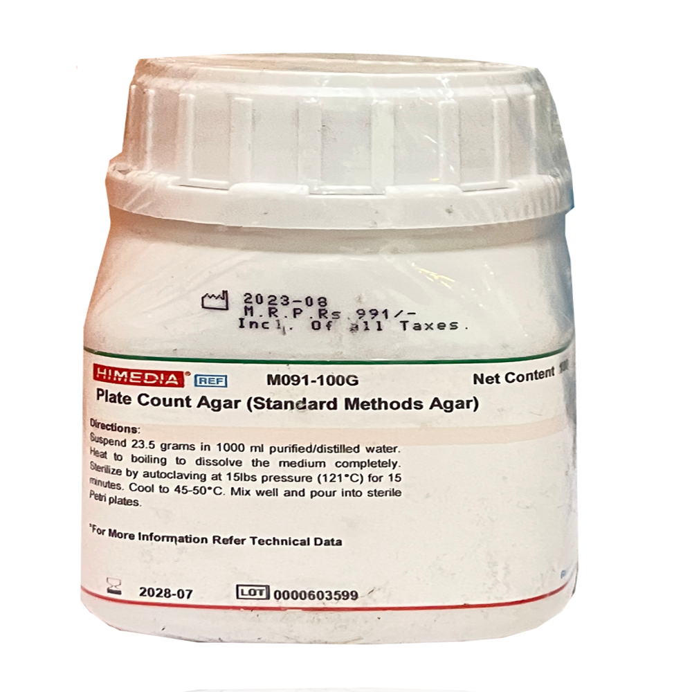Plate Count Agar (Standard Methods Agar) , - Physical Form: Powder