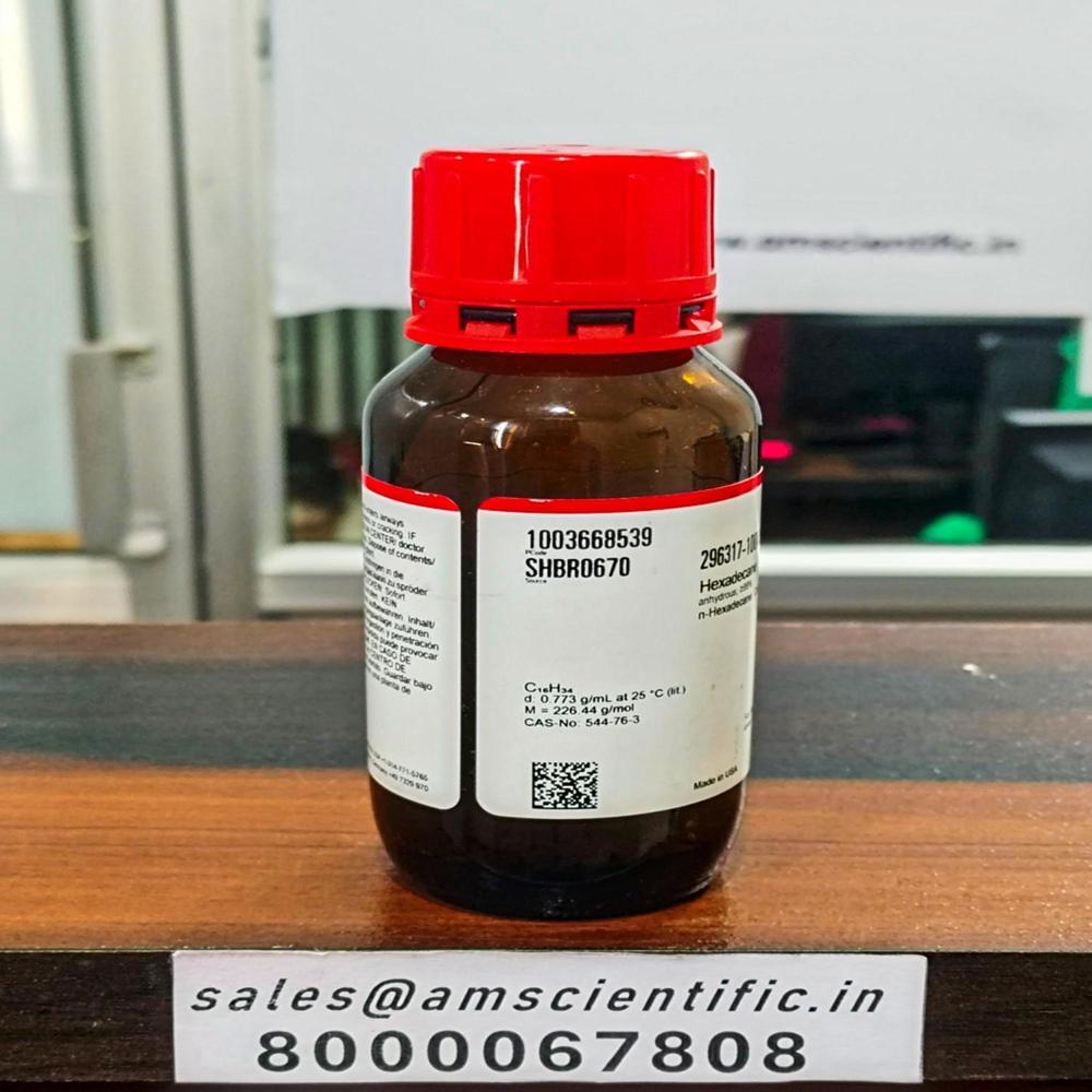 544-76-3 N Hexadecane - Grade: Ar Grade