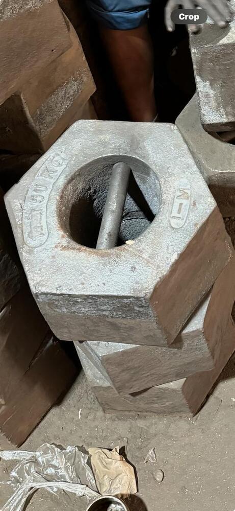 CAST IRON WEIGHT 50 kg