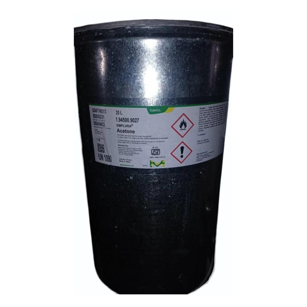 Acetone Emplura 25Ltr Merck - Application: Laboratory