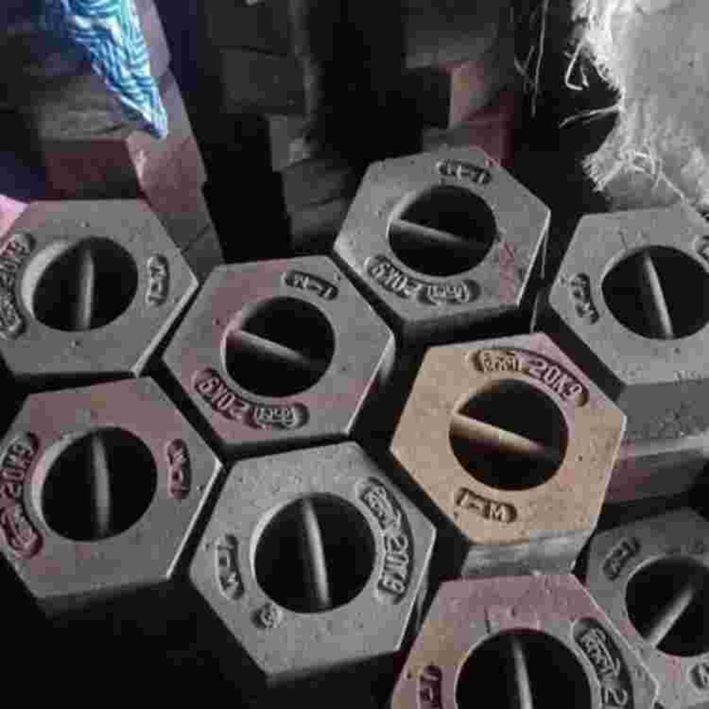 Cast Iron Weight - Color: Grey