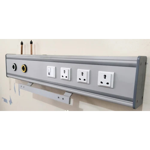 Icu Bed Head Panel Systems - Color: Silver