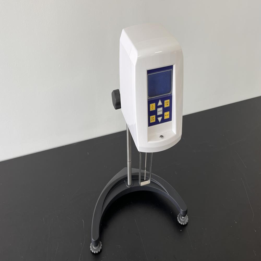 Viscosity Apparatus Rotational Viscometer Testing Instrument - Color: White