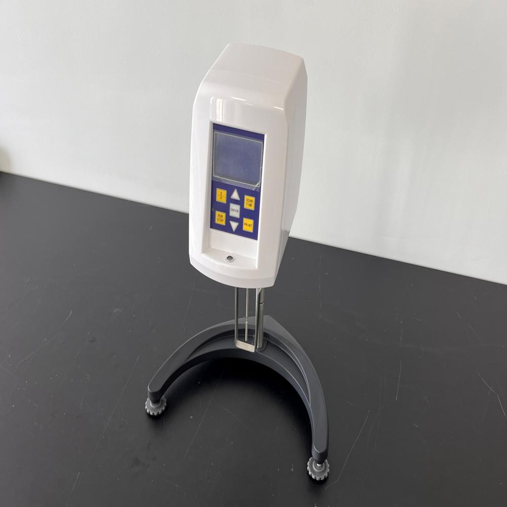 Viscosity Apparatus Rotational Viscometer Testing Instrument - Color: White