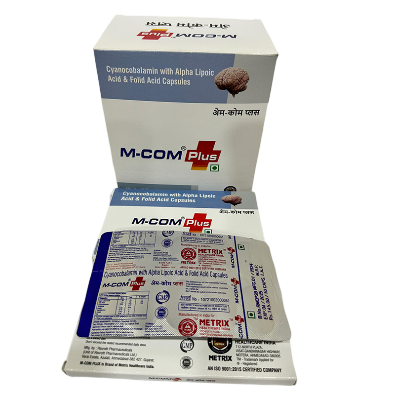 cynacoblamine 1500mcg + Alpha lipoc acid 50mg + folic acid 1.5