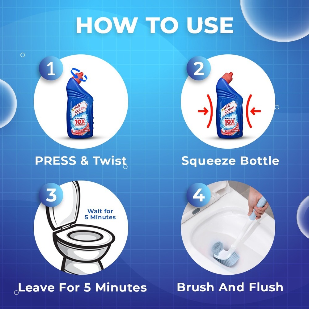 Super clean Toilet Cleaner 5 Ltr