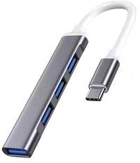 Type C To Usb 3 Port Hub - Battery Backup: 7-8 Hours