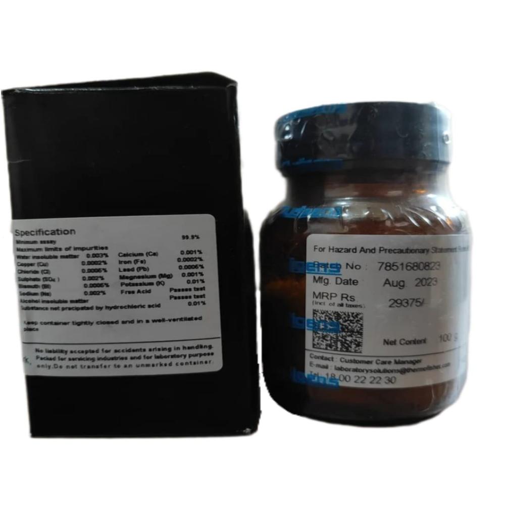 Silver Nitrate Er 100g - Boiling Point: 444 Degreec