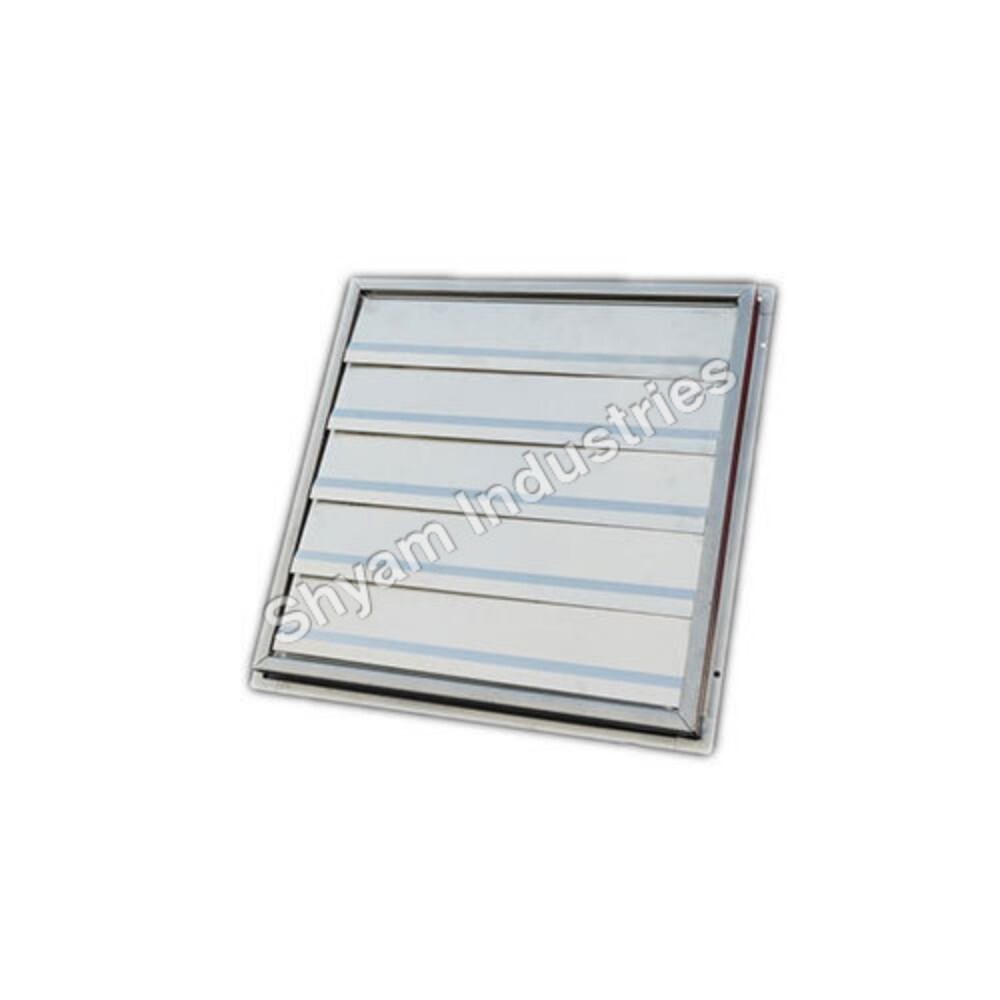 Aluminum Louvers - Color: Grey