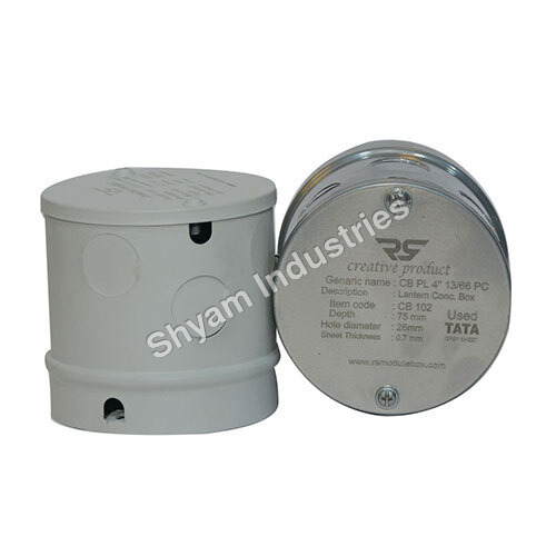 Concealed Box - Color: Grey