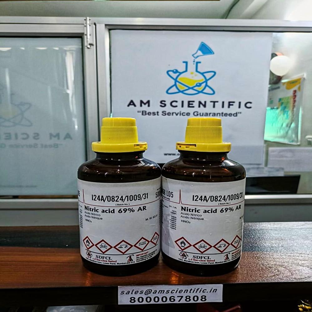Nitric Acid Ar - Packaging Type: Plastic Bottle