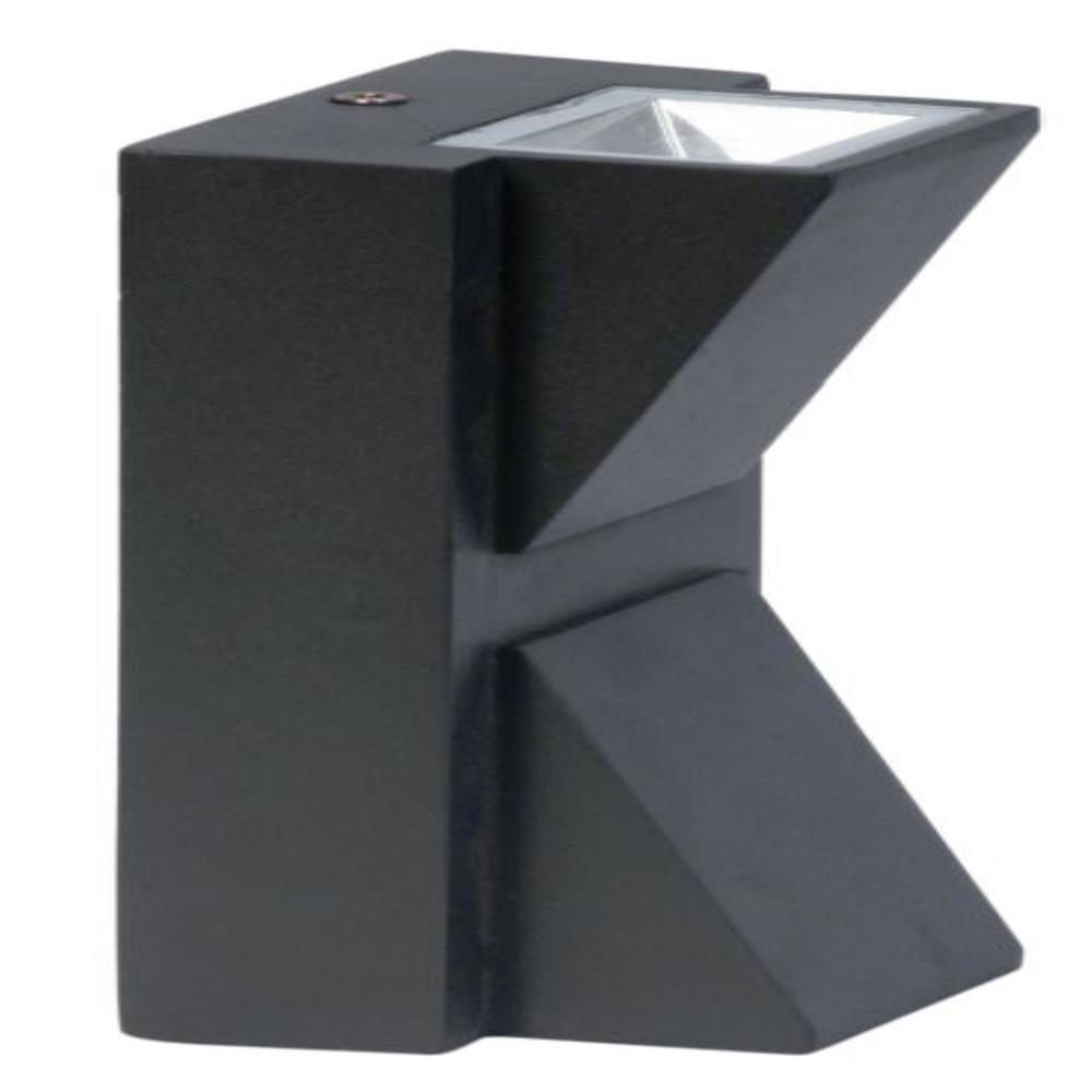 LUKER 2 X 3W HALO W2 OUTDOOR WALL LIGHT (LODARCD-6D)