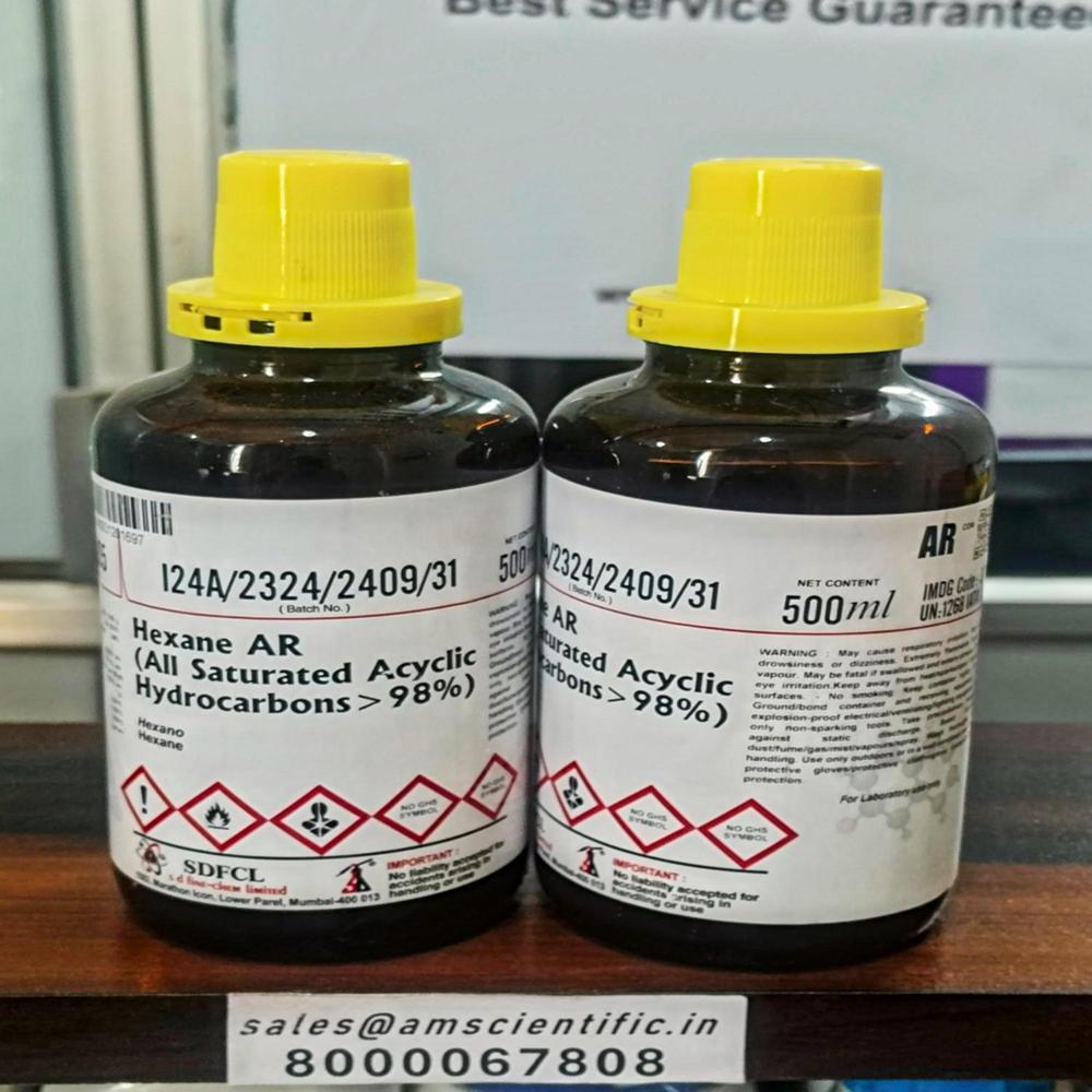 Hexane Ar (All Saturated Acyclic Hydroca - Cas No: 110- 5403
