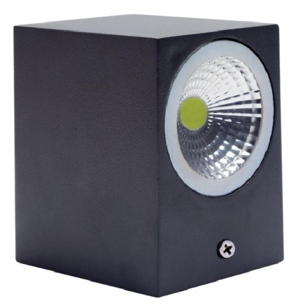 LUKER 1 X 3W HALO W4 OUTDOOR WALL LIGHT (LODSQS3D)