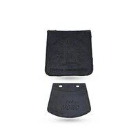 Mud Flap - Rubber, Rectangular Shape, Black Color | E Rickshaw Mud Flap With Wide Application And Enhanced Durability