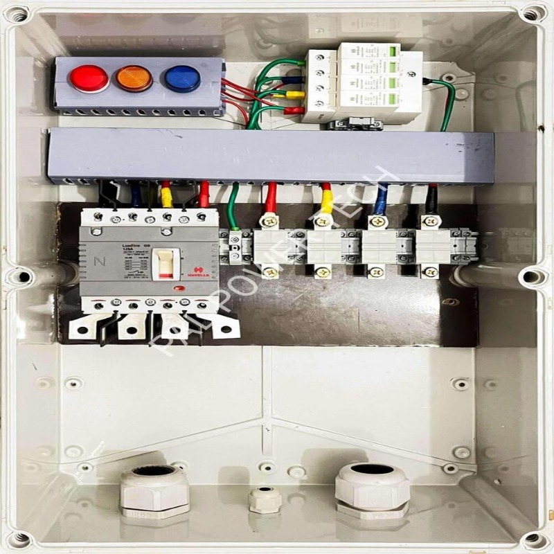 Havells Three Phase 125A Solar Acdb - Color: White