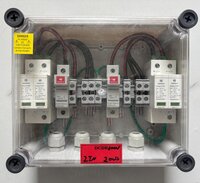 2 In 2 Out 600v Havells With 2 Spd Solar Dcdb - Color: White