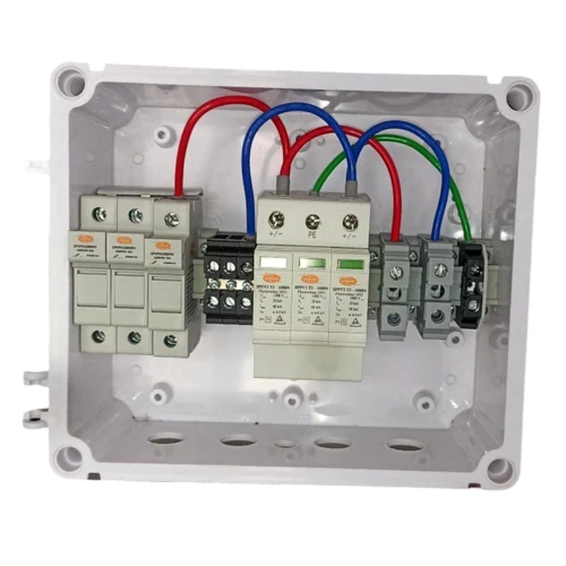 Solar Array Junction Box - Color: Gray