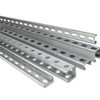 Galvanized Iron Stud Channel - Color: Silver