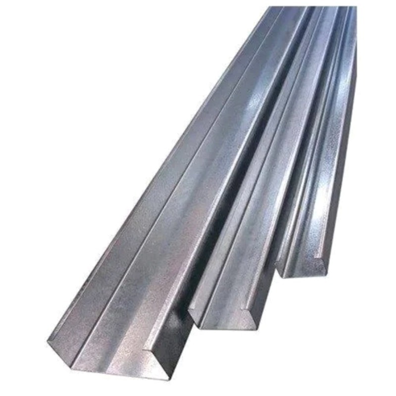 Galvanized Iron C Channel - Color: Silver