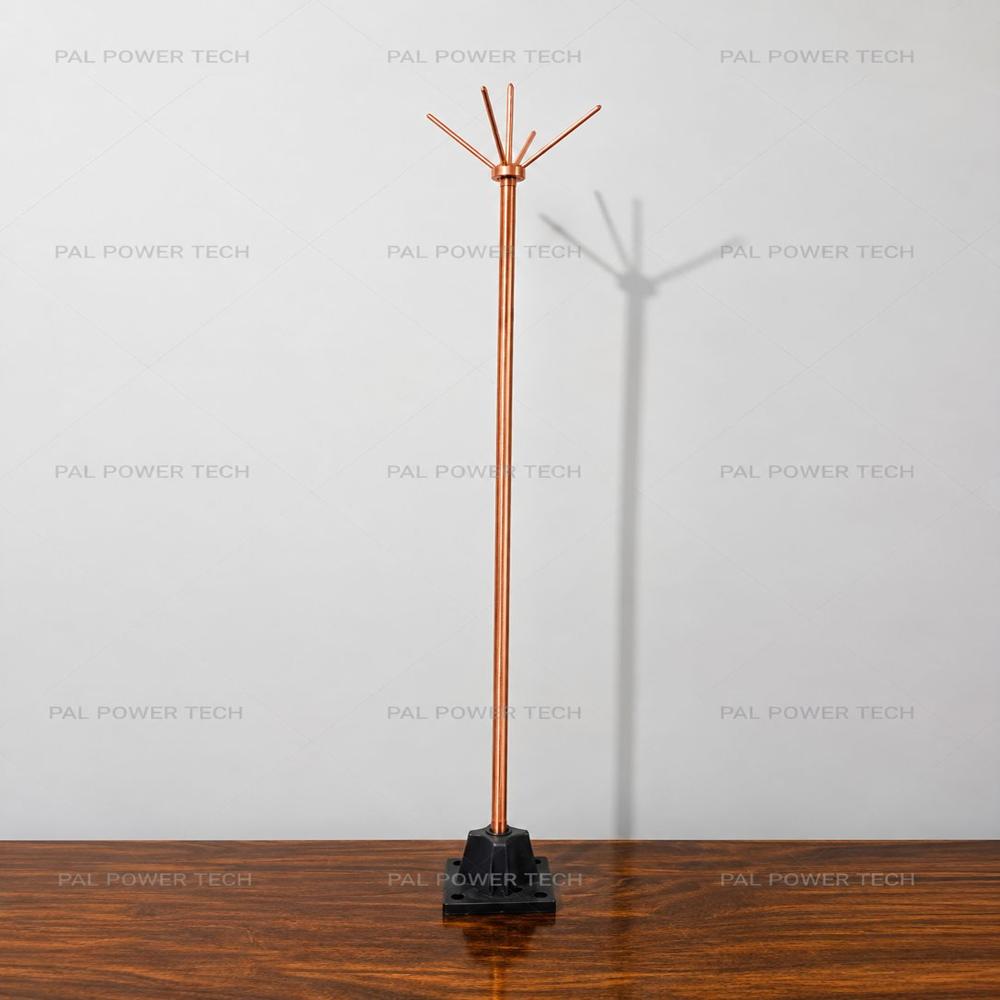 Copper Bonded Lightning Arrester - Frequency (Mhz): 50 Hertz (Hz)