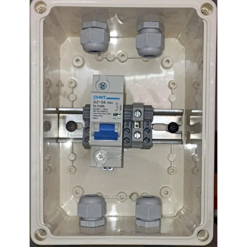 100A Mccb Solar Battery Box - Dimension (L*W*H): Customized Millimeter (Mm)